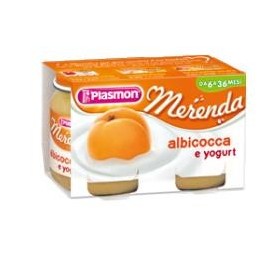 Plasmon Omogeneizzato Yogurt Albicocca 2 Vasetti da 120 g