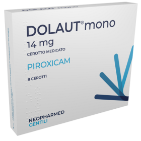 Dolaut Mono 14 mg Piroxicam 8 Cerotti Medicati
