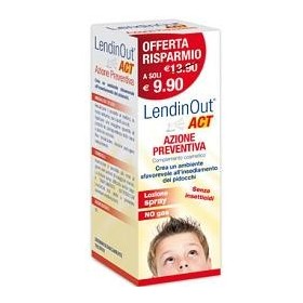 LendinOut Act Spray Azione Preventiva Pidocchi 100 ml