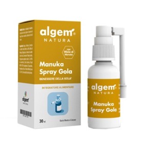 Algem Manuka Spray Integratore Benessere Naso e Gola 30 ml