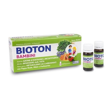 Bioton Bambini Nuovo Integratore 14 Flaconcini