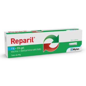 Reparil Gel C.M. 1% 5% Dolori Articolari e Muscolari Tubo 40 g