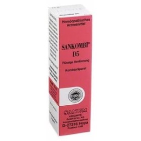 Sanum Sankombi D5 Gocce Omeopatiche per Raffreddore e Tonsillite 10 ml
