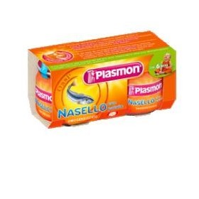 Plasmon Omogenizzato Nasello e Patate 2 Vasetti per 80 g