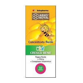 Arkoroyal Cresco Bene Kid Concentrato Fluido Integratore per Appetito Bambini 150 ml