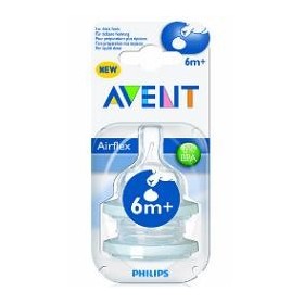 Avent Tettarella Classic per Pappe Dense  6 mesi 2 pezzi