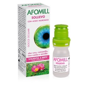 Afomill Sollievo Gocce Oculari Idratanti Con Acido Ialuronico 10 ml Afomill Sollievo Gocce Oculari Idratanti Con Acido Ialuronico 10 ml