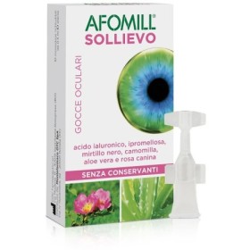 Afomill Sollievo Gocce Oculari Idratanti 10 Flaconcini Monodose Afomill Sollievo Gocce Oculari Idratanti 10 Flaconcini Monodose