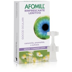 Afomill Rinfrescante e Lenitivo Gocce Oculari 10 Flaconcini Monodose Afomill Rinfrescante e Lenitivo Gocce Oculari 10 Flaconcini Monodose