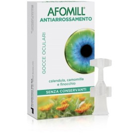 Afomill Antiarrossamento Gocce Oculari 10 Flaconcini Monodose Afomill Antiarrossamento Gocce Oculari 10 Flaconcini Monodose