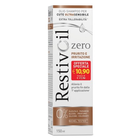 Restivoil Zero Prurito e Irritazione PROMO Olio Shampoo Lenitivo 150 ml