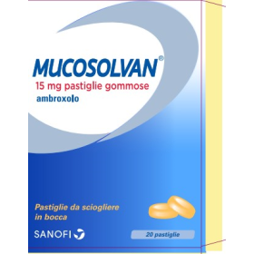 Mucosolvan 15mg Ambroxolo 20 Pastiglie Gommose