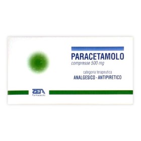 Paracetamolo Zeta 500mg Analgesico 20 Compresse