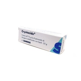 Crystacide Crema 1% Perossido di Idrogeno 25 g