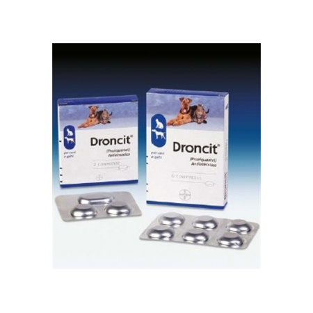 Droncit 2 Compresse Per Cani E Gatti 50 mg