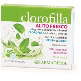 Farmaderbe Clorofilla Integratore 30 Compresse