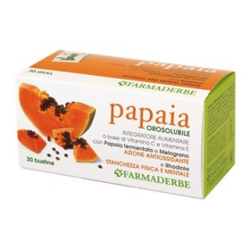 Farmaderbe Papaia Integratore Antiossidante 30 Bustine