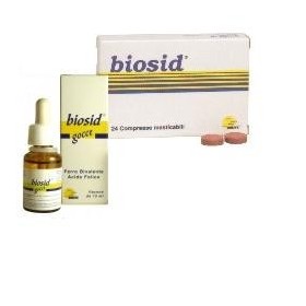 Biosid Gocce Integratore Di Ferro Bivalente E Acido Folico 15 ml