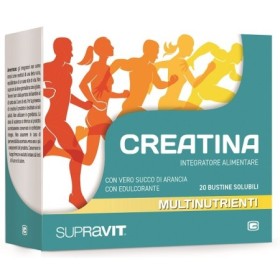 Supravit Creatina Integratore Energetico 20 Bustine