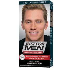 Just for Men Shampoo Colorante Per Uomo Castano Chiaro 30 ml