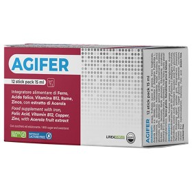 Agifer Integratore di Acido Folico 12 Bustine Stick