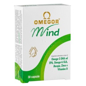Omegor Mind Integratore Memoria e Funzioni Cognitive 30 Capsule Molli