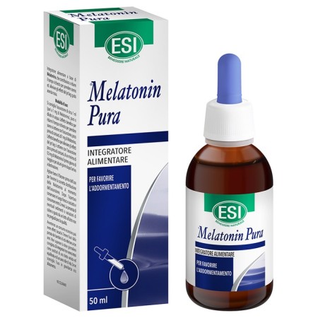 Esi Melatonin Pura Gocce Integratore Sonno Tranquillo 50 ml