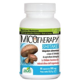 Micotherapy Shiitake Integratore Alimentare 90 Capsule