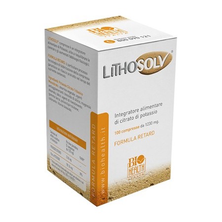 Lithosolv Integratore 100 Compresse Retard