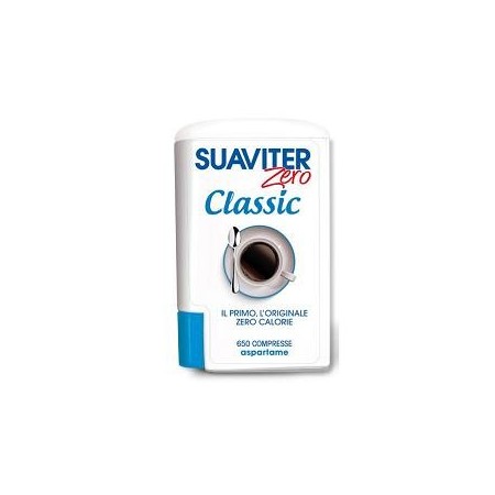 Suaviter Zero Classic Dolcificante Zero Calorie 650 Compresse