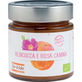 Fior Di Loto Composta  Rosa Canina e Albicocca Alimento Biologico 250g.