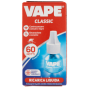 Vape Ricarica Liquida Classic 60 Notti Insetticida 1 Pezzo