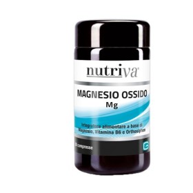 Nutriva Magnesio Ossido Integratore 50 Compresse