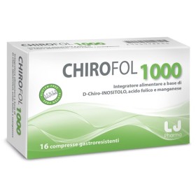 Chirofol 1000 Integratore di Acido Folico Donna 16 Compresse
