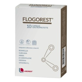 Flogorest Integratore Antinfiammatorio Articolare e Muscolare 10 Capsule