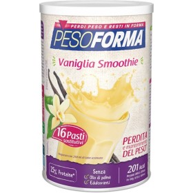 Pesoforma Smoothie Vaniglia Pasto Sostitutivo Barattolo 436 g