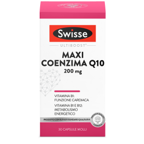 Swisse Maxi Coenzima Q10 Integratore Cardiaco 30 Capsule