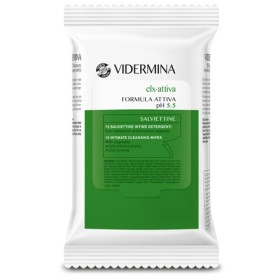 Vidermina CLX Salviettine Intime Detergenti 15 Pezzi