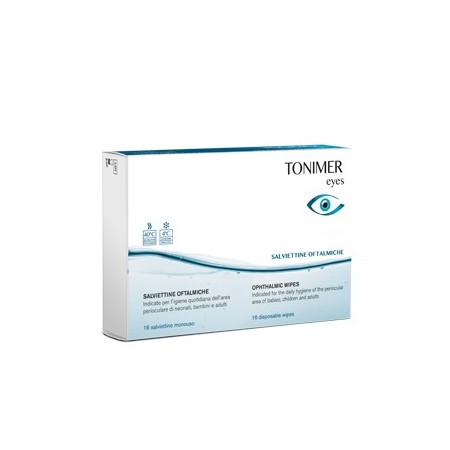 Tonimer Eyes Salviettine Oftalmiche 16 Pezzi
