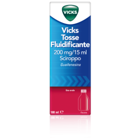 Vicks Tosse Fluidificante Flacone 180 ml