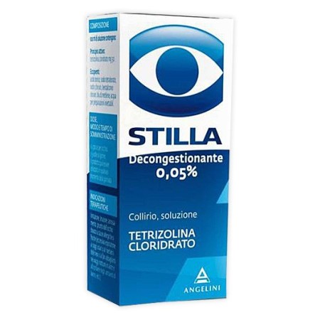 Stilla Decongestionante 0,05% Tetrizolina cloridrato Collirio 8 ml